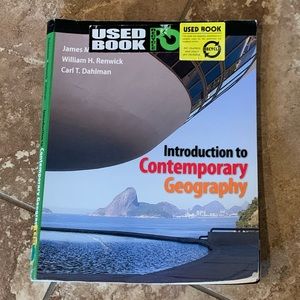 Introduction to Contemporary Geography by James Rubenstein 1st Edition